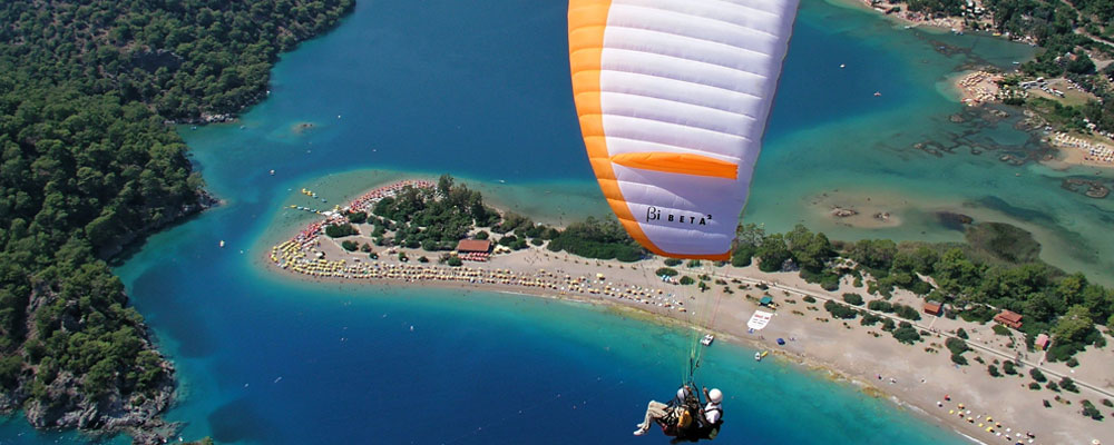 Un bon cadeau pour un vol en parapente